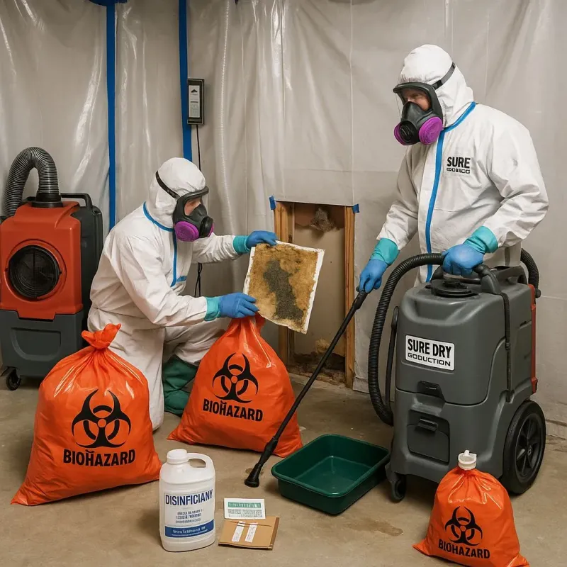 Contaminated Water Handling Protocols process in Wasco, CA