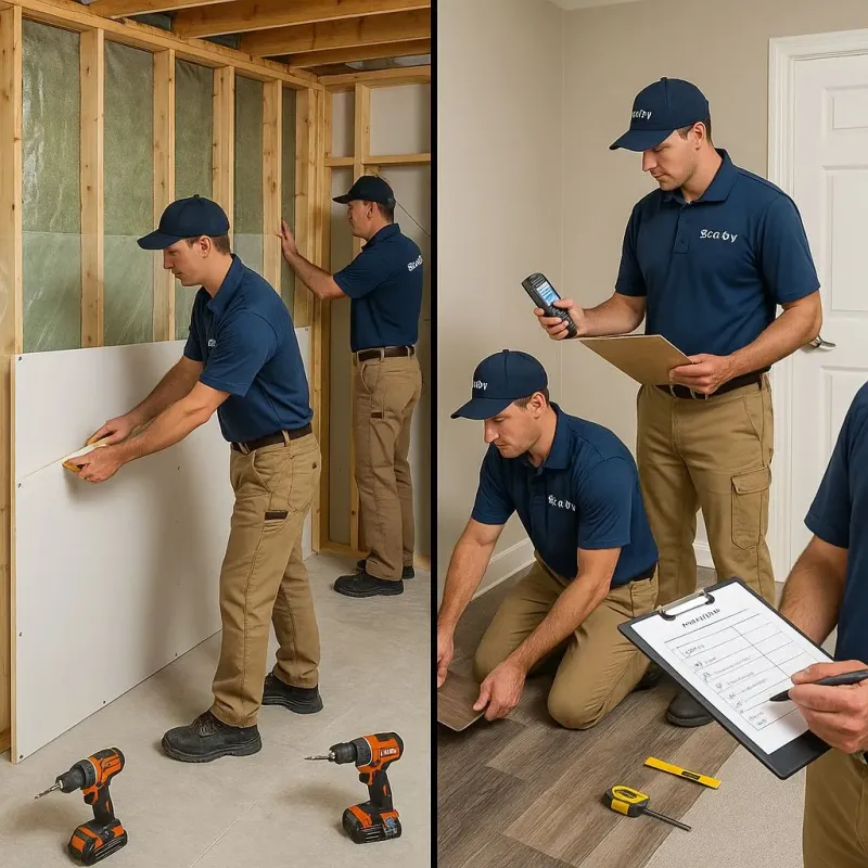 Repairs and Reconstruction process in Wasco, CA